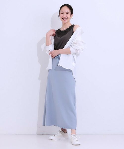 SHOO・LA・RUE / シューラルー キャミソール・チューブトップ | 【S-LL】レースで魅せる 綿混タンクトップ | 詳細11