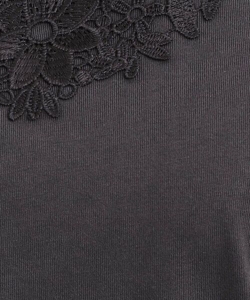 SHOO・LA・RUE / シューラルー キャミソール・チューブトップ | 【S-LL】レースで魅せる 綿混タンクトップ | 詳細12