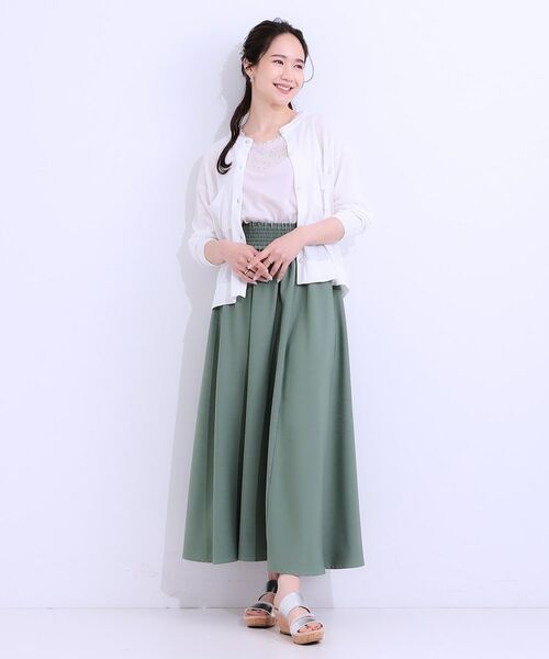 SHOO・LA・RUE / シューラルー キャミソール・チューブトップ | 【S-LL】レースで魅せる 綿混タンクトップ | 詳細15