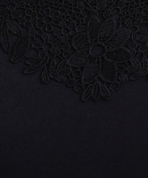 SHOO・LA・RUE / シューラルー キャミソール・チューブトップ | 【S-LL】レースで魅せる 綿混タンクトップ | 詳細4