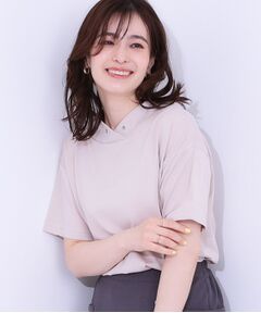 SHOO・LA・RUE / シューラルー カットソー | 【高レビュー/ひんやり/UV】アウトスタイルもサマになる さらさら抜け襟Tシャツ