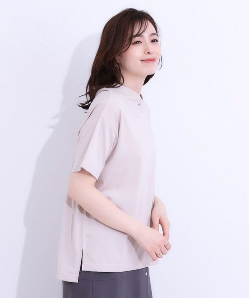 SHOO・LA・RUE / シューラルー カットソー | 【高レビュー/ひんやり/UV】アウトスタイルもサマになる さらさら抜け襟Tシャツ | 詳細10