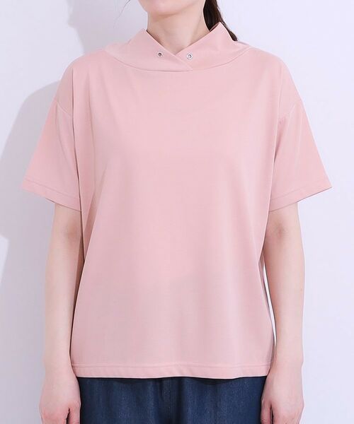 SHOO・LA・RUE / シューラルー カットソー | 【高レビュー/ひんやり/UV】アウトスタイルもサマになる さらさら抜け襟Tシャツ | 詳細17