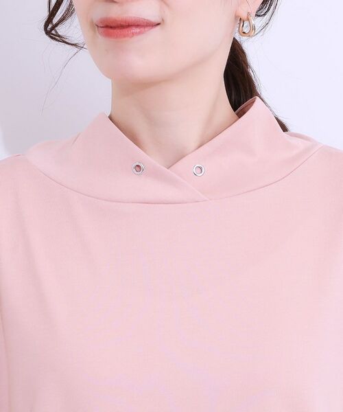 SHOO・LA・RUE / シューラルー カットソー | 【高レビュー/ひんやり/UV】アウトスタイルもサマになる さらさら抜け襟Tシャツ | 詳細20