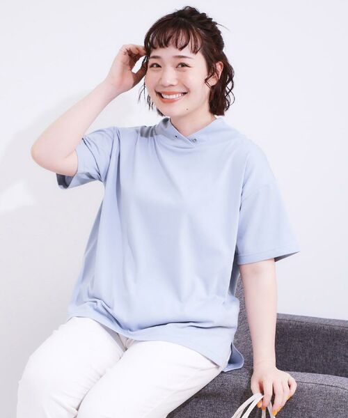 SHOO・LA・RUE / シューラルー カットソー | 【高レビュー/ひんやり/UV】アウトスタイルもサマになる さらさら抜け襟Tシャツ | 詳細24