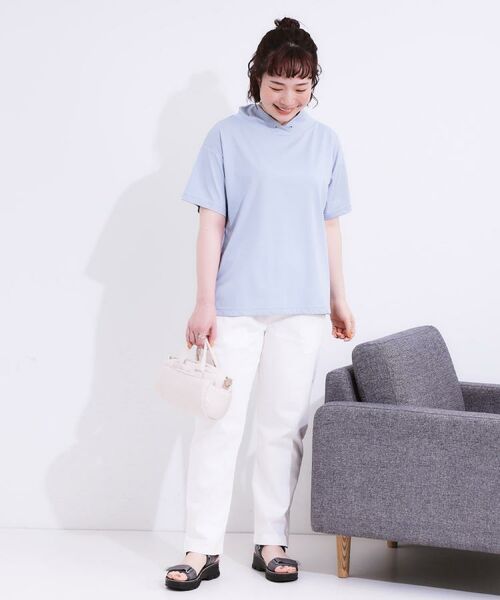 SHOO・LA・RUE / シューラルー カットソー | 【高レビュー/ひんやり/UV】アウトスタイルもサマになる さらさら抜け襟Tシャツ | 詳細25