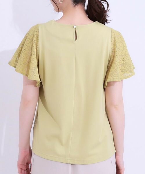 SHOO・LA・RUE / シューラルー カットソー | 【S-LL】大人の上品コーデに お袖レース切り替えトップス | 詳細15