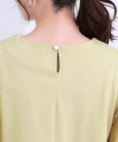 SHOO・LA・RUE / シューラルー カットソー | 【S-LL】大人の上品コーデに お袖レース切り替えトップス | 詳細17