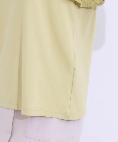 SHOO・LA・RUE / シューラルー カットソー | 【S-LL】大人の上品コーデに お袖レース切り替えトップス | 詳細19