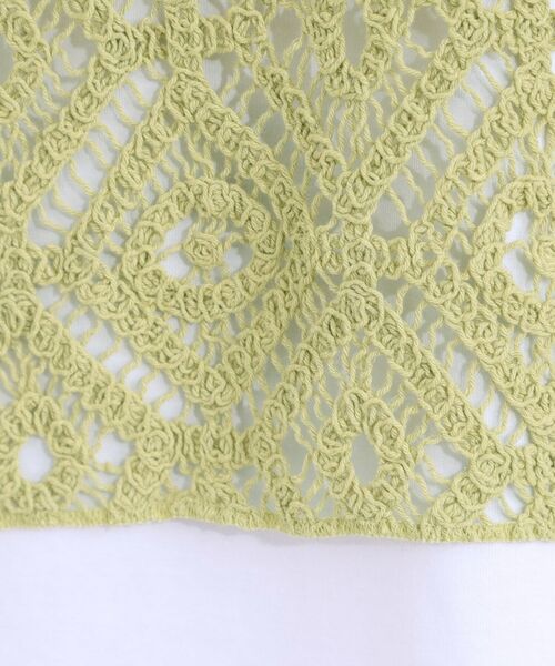 SHOO・LA・RUE / シューラルー その他トップス | 【S-LL/2点セット】大人カジュアルに レースビスチェ+プリントTシャツ | 詳細15