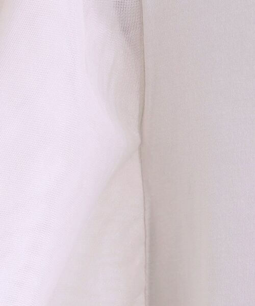 SHOO・LA・RUE / シューラルー カットソー | 【S-LL/ひんやり】大人フェミニンに お袖チュール フリルトップス | 詳細12