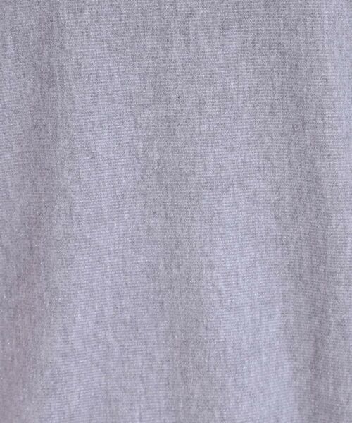 SHOO・LA・RUE / シューラルー カットソー | 【ひんやり/UV】ほんのりラメで大人上品 お袖リブ ドルマントップス | 詳細24