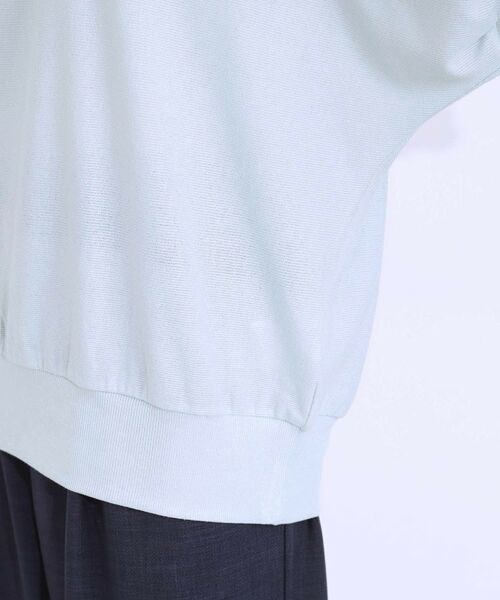 SHOO・LA・RUE / シューラルー カットソー | 【ひんやり/UV】ほんのりラメで大人上品 お袖リブ ドルマントップス | 詳細30