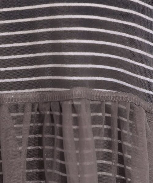 SHOO・LA・RUE / シューラルー カットソー | 【S-LL/2点セット】程よい甘さをプラス Tシャツ+チュールトップス | 詳細21