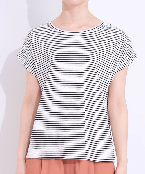 SHOO・LA・RUE / シューラルー カットソー | 【S-LL/2点セット】程よい甘さをプラス Tシャツ+チュールトップス | 詳細28