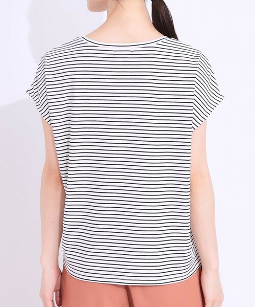 SHOO・LA・RUE / シューラルー カットソー | 【S-LL/2点セット】程よい甘さをプラス Tシャツ+チュールトップス | 詳細30