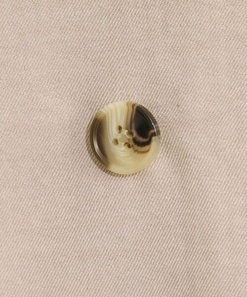 SHOO・LA・RUE / シューラルー ベスト | 【洗える】洗濯後しわになりにくい 麻調ダブルベスト | 詳細4