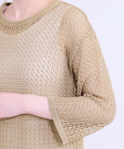 SHOO・LA・RUE / シューラルー カーディガン・ボレロ | 【S-LL/2WAY】ラメが華やか 透かしニットカーディガン | 詳細26