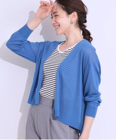 クロエ☆ガブリエラ☆カシミヤカーディガン☆ブルー系S レディース カーディガン・ボレロ（条件：ブルー系