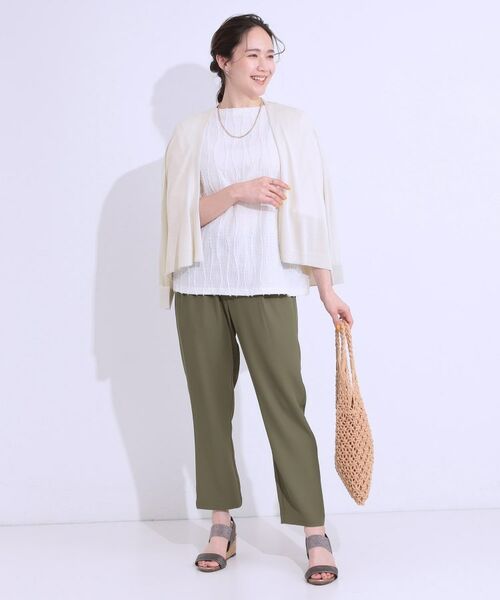 SHOO・LA・RUE / シューラルー カーディガン・ボレロ | 【洗える】ひんやりさらっと 大人のシアーカーディガン | 詳細15