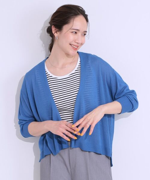 SHOO・LA・RUE / シューラルー カーディガン・ボレロ | 【洗える】ひんやりさらっと 大人のシアーカーディガン | 詳細17