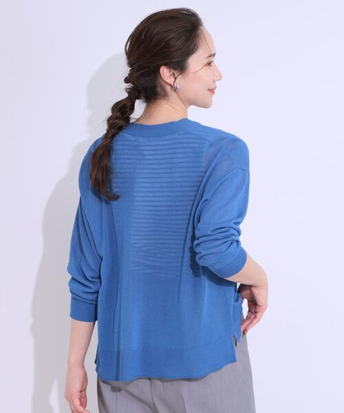 SHOO・LA・RUE / シューラルー カーディガン・ボレロ | 【洗える】ひんやりさらっと 大人のシアーカーディガン | 詳細18