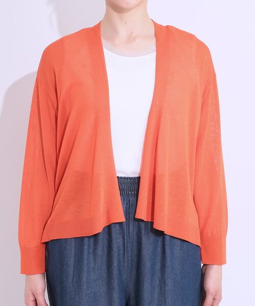 SHOO・LA・RUE / シューラルー カーディガン・ボレロ | 【洗える】ひんやりさらっと 大人のシアーカーディガン | 詳細25