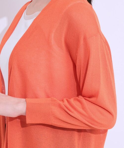 SHOO・LA・RUE / シューラルー カーディガン・ボレロ | 【洗える】ひんやりさらっと 大人のシアーカーディガン | 詳細29