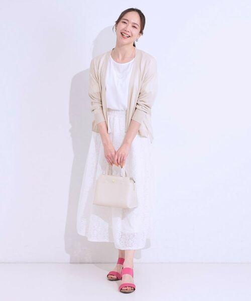 SHOO・LA・RUE / シューラルー カーディガン・ボレロ | 【洗える】ひんやりさらっと 大人のシアーカーディガン | 詳細3