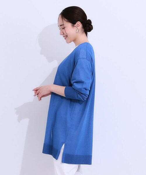 SHOO・LA・RUE / シューラルー カーディガン・ボレロ | 【洗える/ひんやり】体型カバーにも トッパー ロングカーディガン | 詳細10