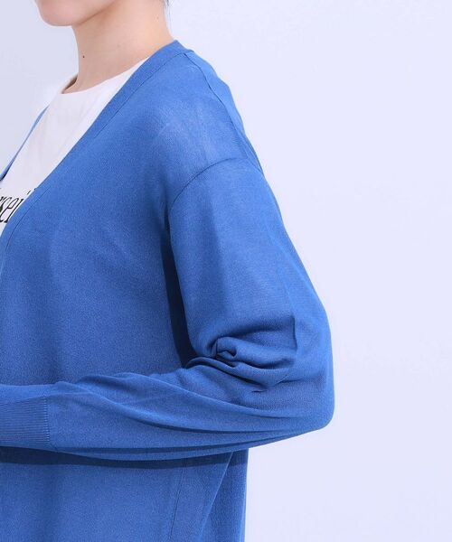 SHOO・LA・RUE / シューラルー カーディガン・ボレロ | 【洗える/ひんやり】体型カバーにも トッパー ロングカーディガン | 詳細17