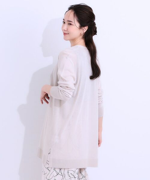 SHOO・LA・RUE / シューラルー カーディガン・ボレロ | 【洗える/ひんやり】体型カバーにも トッパー ロングカーディガン | 詳細2