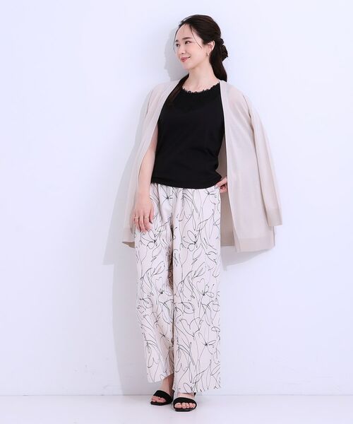 SHOO・LA・RUE / シューラルー カーディガン・ボレロ | 【洗える/ひんやり】体型カバーにも トッパー ロングカーディガン | 詳細3