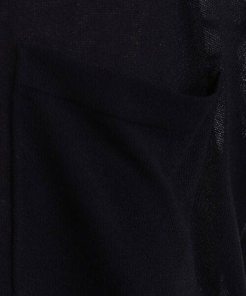 SHOO・LA・RUE / シューラルー カーディガン・ボレロ | 【洗える/ひんやり】パール調ボタンが目を惹く シアーニットカーディガン | 詳細8