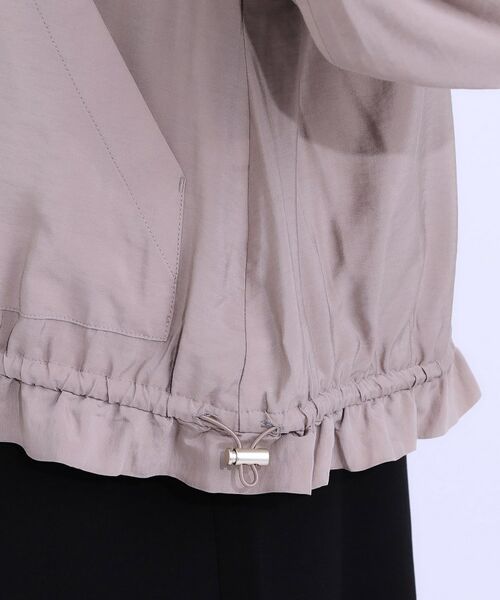 SHOO・LA・RUE / シューラルー レザーブルゾン・ジャケット | 【S-LL】大人のシアー感が魅力 ドロストブルゾン | 詳細19