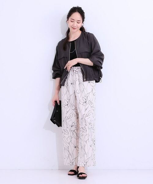 SHOO・LA・RUE / シューラルー レザーブルゾン・ジャケット | 【S-LL】大人のシアー感が魅力 ドロストブルゾン | 詳細7