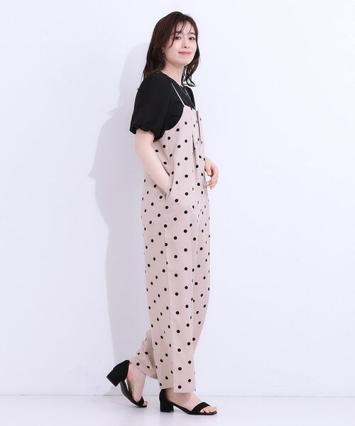 SHOO・LA・RUE / シューラルー サロペット・オールインワン | 【S-LL】着丈が調節できる 大人の麻調サロペット | 詳細10