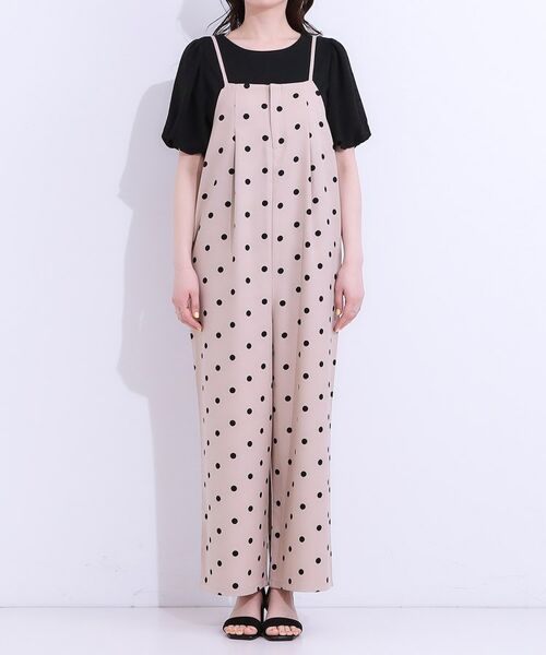 SHOO・LA・RUE / シューラルー サロペット・オールインワン | 【S-LL】着丈が調節できる 大人の麻調サロペット | 詳細13