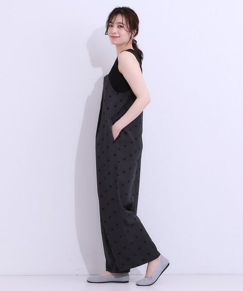 SHOO・LA・RUE / シューラルー サロペット・オールインワン | 【S-LL】着丈が調節できる 大人の麻調サロペット | 詳細5