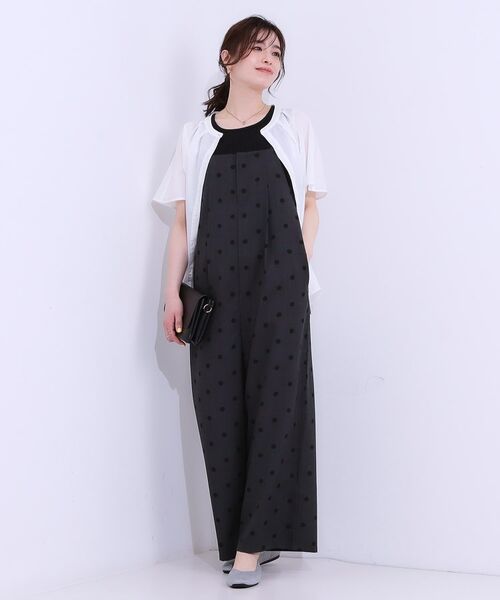 SHOO・LA・RUE / シューラルー サロペット・オールインワン | 【S-LL】着丈が調節できる 大人の麻調サロペット | 詳細7