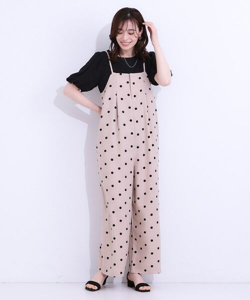 SHOO・LA・RUE / シューラルー サロペット・オールインワン | 【S-LL】着丈が調節できる 大人の麻調サロペット | 詳細9