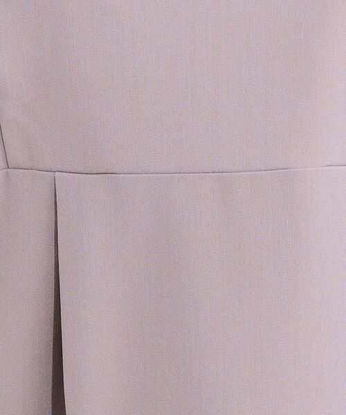 SHOO・LA・RUE / シューラルー ロング・マキシ丈ワンピース | 【S-LL/肩紐調整可能】Iラインシルエットですっきりと タック切替ジャンドレ | 詳細12