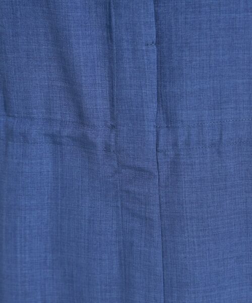 SHOO・LA・RUE / シューラルー ロング・マキシ丈ワンピース | 【S-LL】お顔周りすっきり 麻調スキッパーシャツワンピース | 詳細12