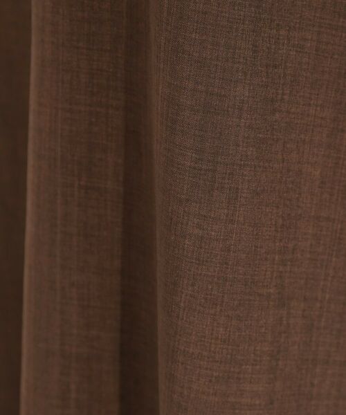 SHOO・LA・RUE / シューラルー ロング・マキシ丈ワンピース | 【S-LL】お顔周りすっきり 麻調スキッパーシャツワンピース | 詳細16