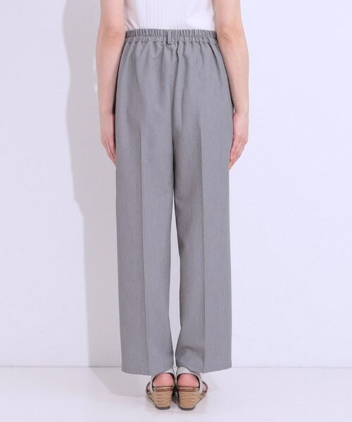 SHOO・LA・RUE / シューラルー パンツ | 【S-LL/ひんやり】大人のきれいめスタイルに センタープレスワイドパンツ | 詳細15