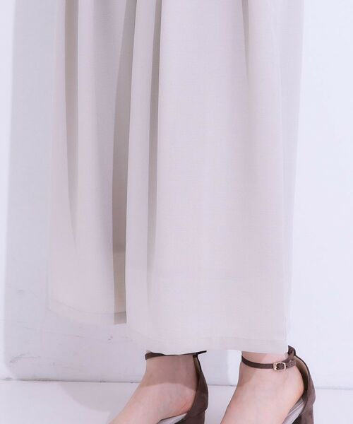 SHOO・LA・RUE / シューラルー ショート・ハーフ・半端丈パンツ | 【セットアップ可】裏地ひんやり麻調スカーチョ | 詳細26