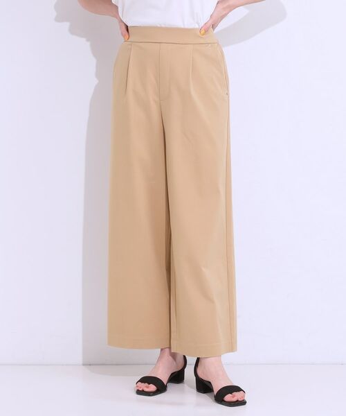 SHOO・LA・RUE / シューラルー パンツ | 【高レビュー/S-LL/ひんやり】ゴールドパーツがアクセント ストレッチワイドパンツ | 詳細16