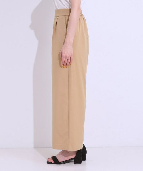 SHOO・LA・RUE / シューラルー パンツ | 【高レビュー/S-LL/ひんやり】ゴールドパーツがアクセント ストレッチワイドパンツ | 詳細21