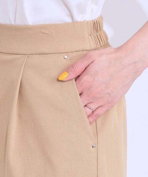 SHOO・LA・RUE / シューラルー パンツ | 【高レビュー/S-LL/ひんやり】ゴールドパーツがアクセント ストレッチワイドパンツ | 詳細26