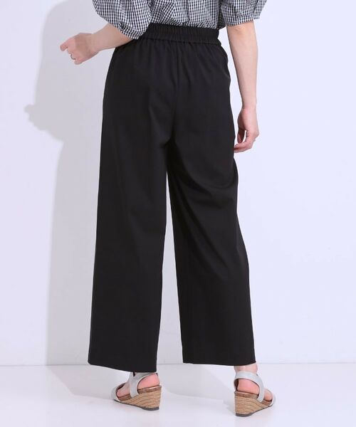 SHOO・LA・RUE / シューラルー パンツ | 【高レビュー/S-LL/ひんやり】ゴールドパーツがアクセント ストレッチワイドパンツ | 詳細5